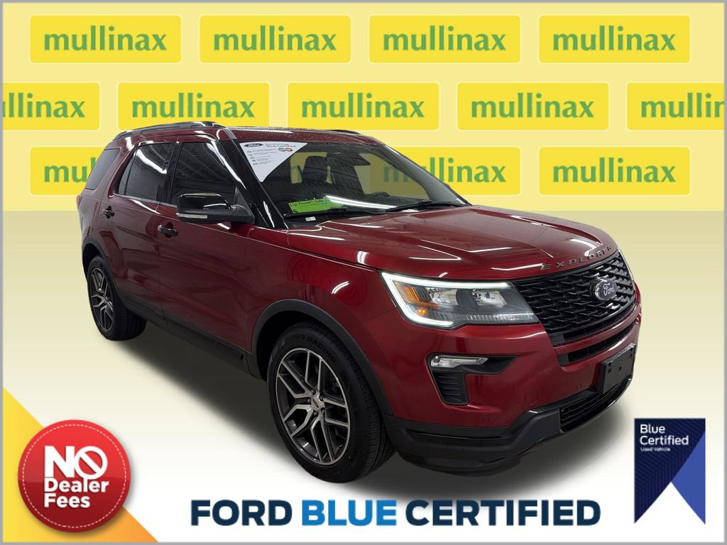 Certified 2018 Ford Explorer Sport w/ Ford Safe & Smart Package