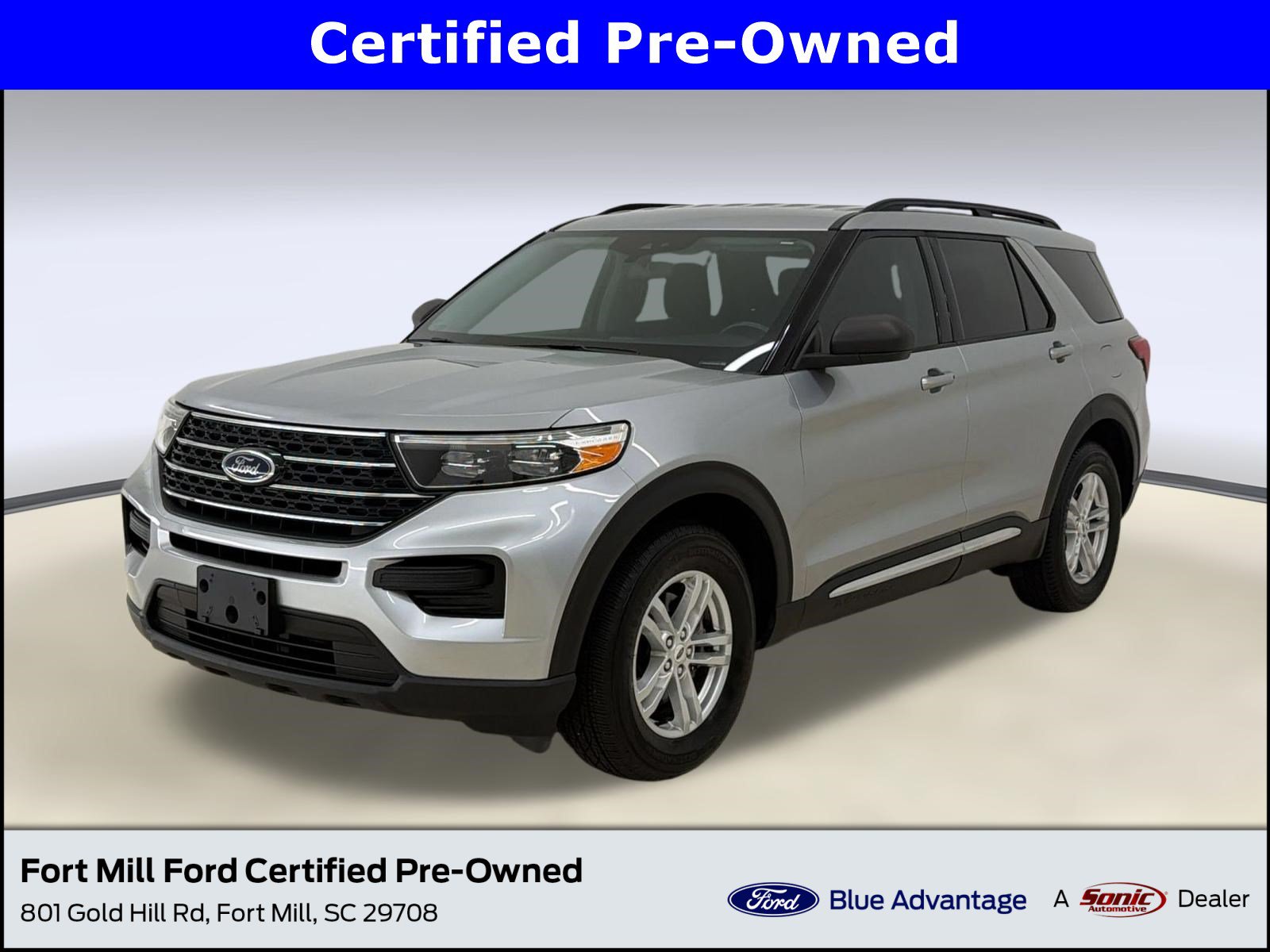 Certified 2021 Ford Explorer XLT w/ Class III Trailer Tow Package