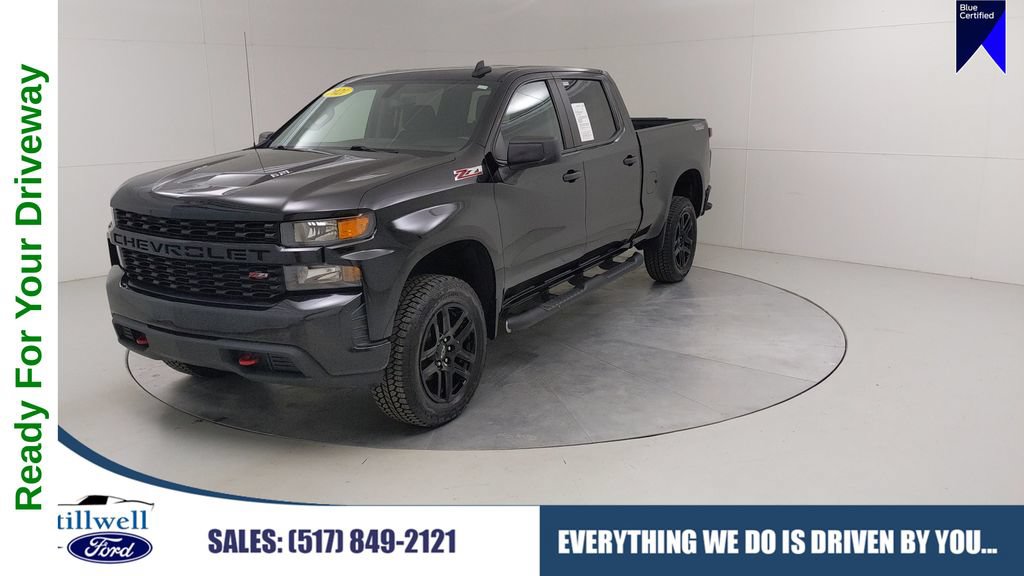 Used 2021 Chevrolet Silverado 1500 Custom Trail Boss AWD/4WD image 1