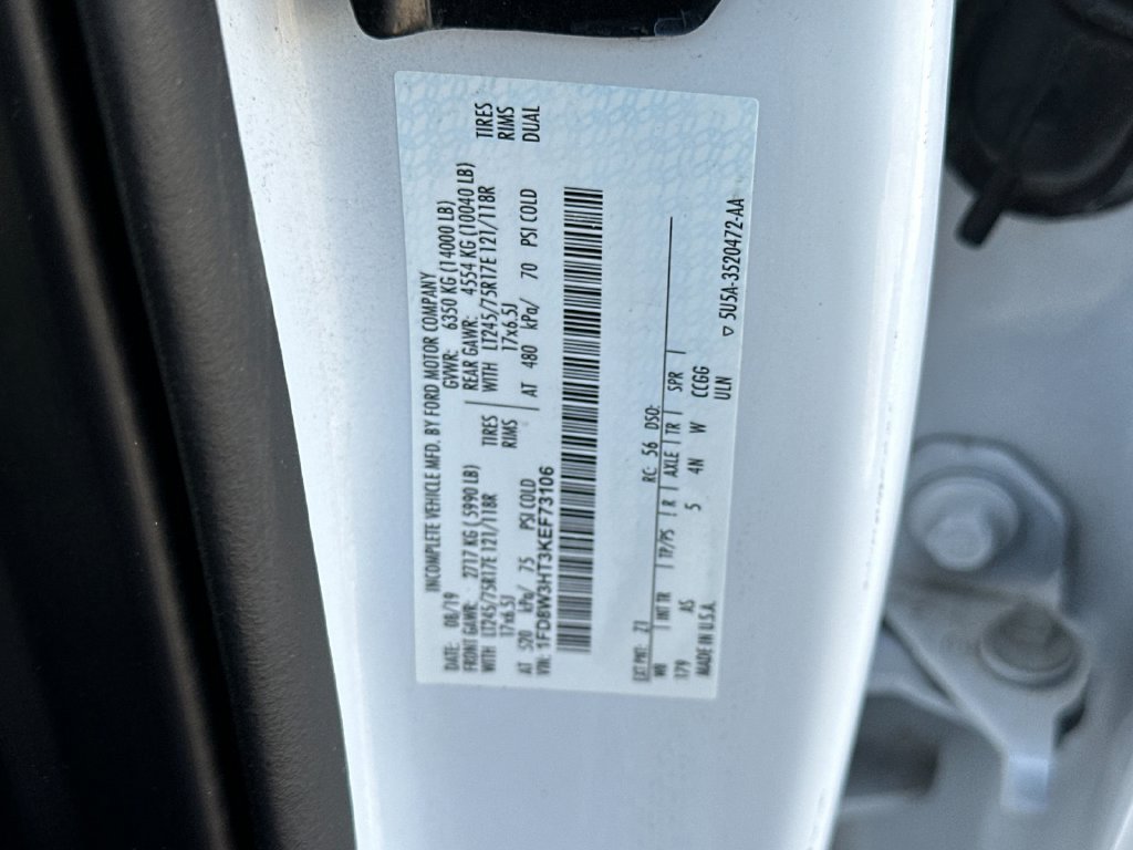 Certified 2019 Ford F350 XL w/ Power Equipment Group AWD/4WD image 26