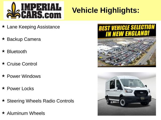 Certified 2024 Ford Transit 250 148 Medium Roof w/ Load Area Protection Package RWD image 5