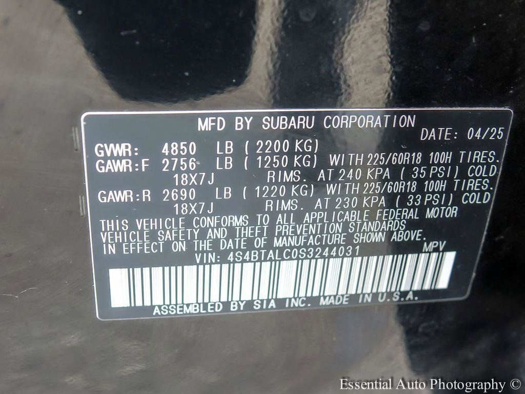 Used 2025 Subaru Outback Onyx Edition AWD/4WD image 27