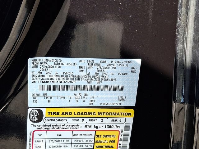 Certified 2025 Ford Expedition Max Platinum AWD/4WD image 30
