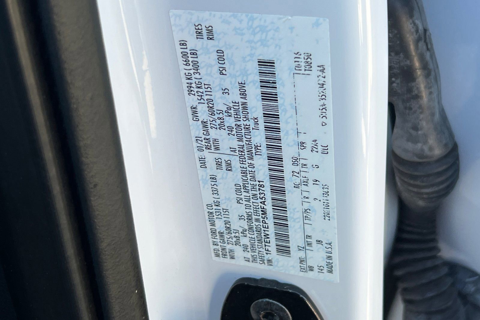 Certified 2021 Ford F150 XL w/ STX Appearance Package image 26