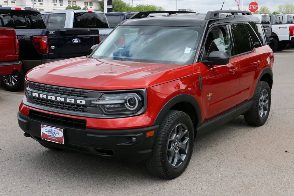 Certified 2023 Ford Bronco Sport Badlands w/ Premium Package image 2