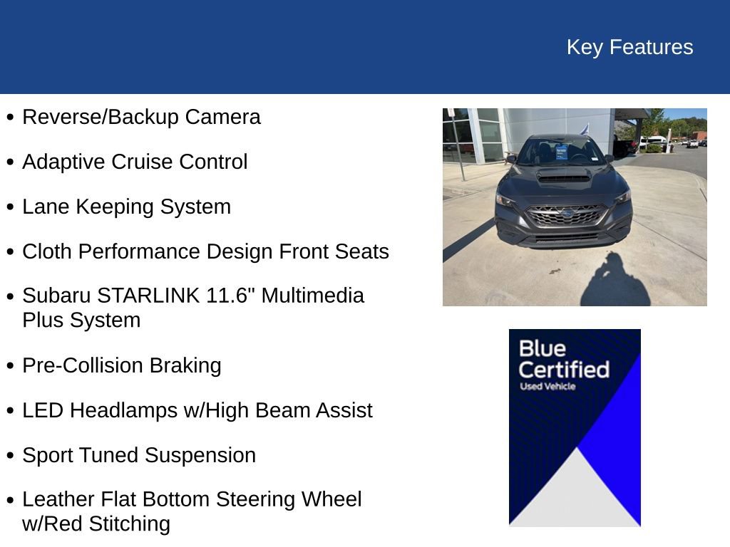 Used 2024 Subaru WRX AWD/4WD image 25