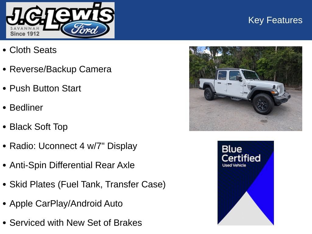 Used 2022 Jeep Gladiator Sport AWD/4WD image 30
