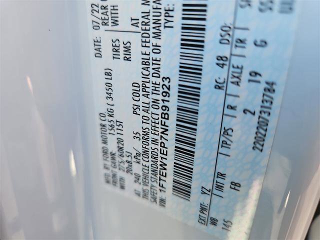 Certified 2022 Ford F150 XLT w/ Equipment Group 302A High image 7