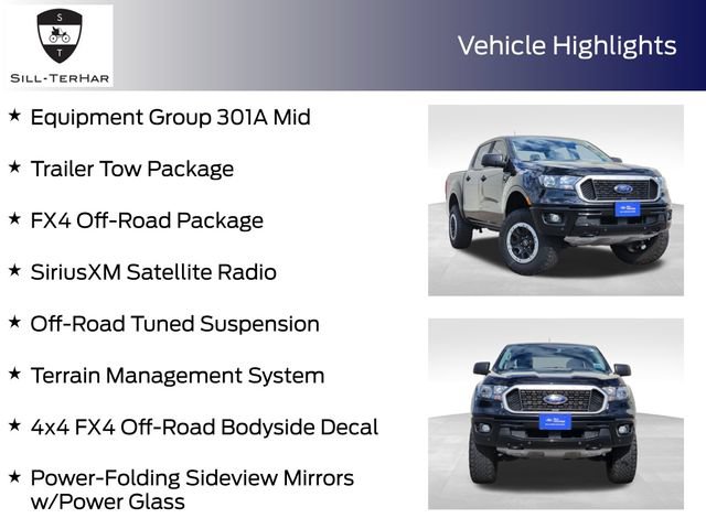 Certified 2019 Ford Ranger XLT w/ FX4 Off-Road Package AWD/4WD image 4