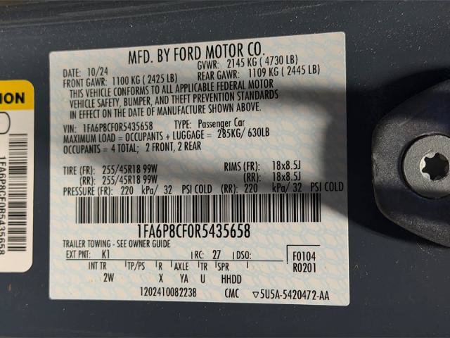 Certified 2024 Ford Mustang GT RWD image 20