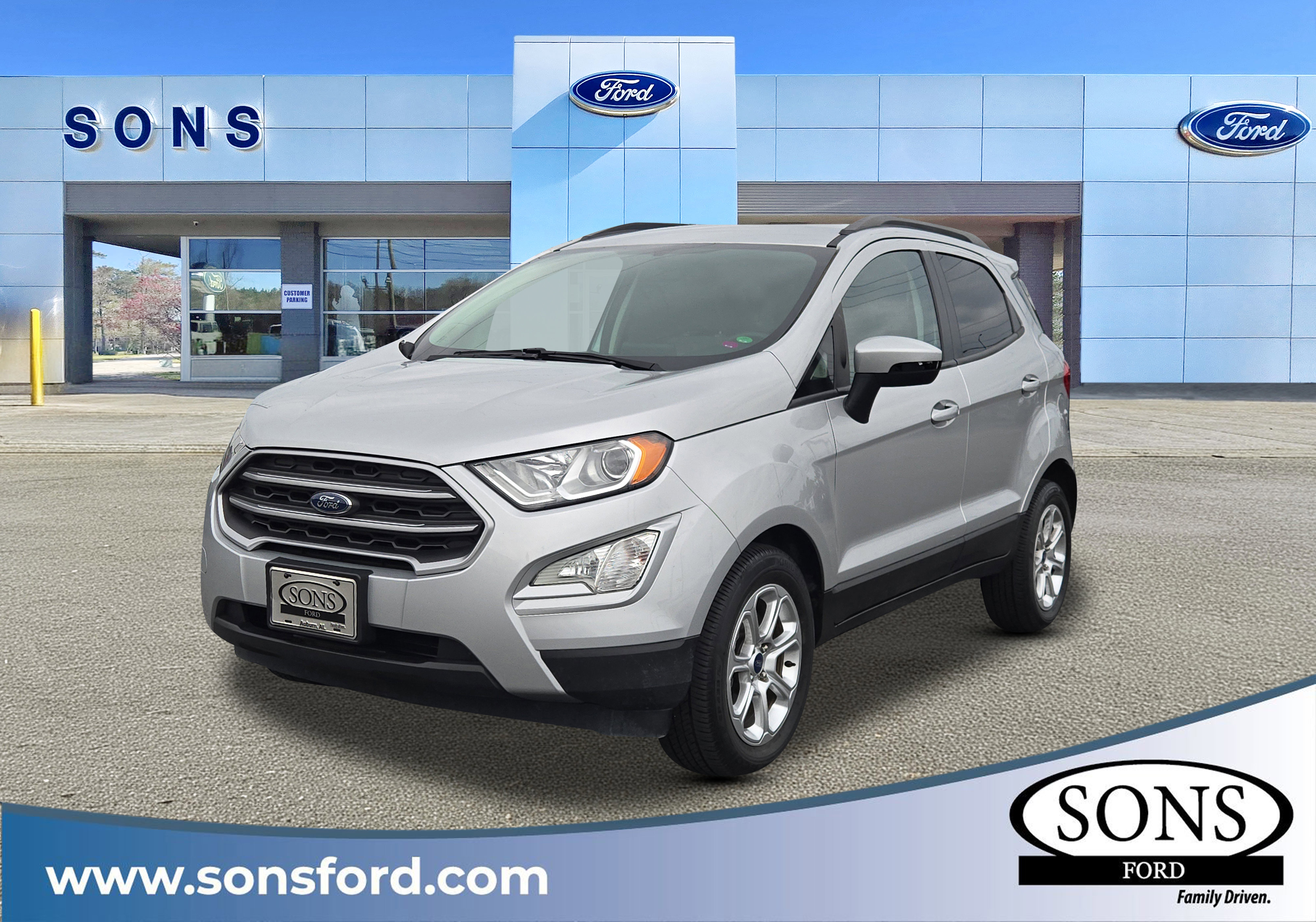 Certified 2020 Ford EcoSport SE w/ SE Convenience Package FWD image 1