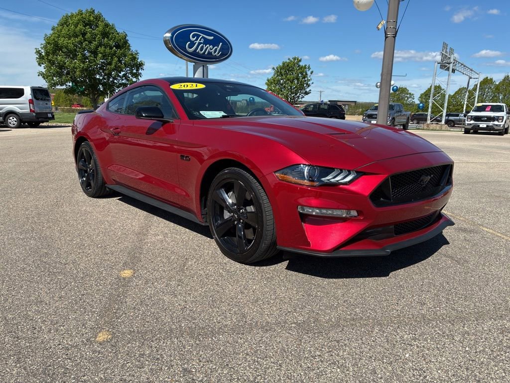 Certified 2021 Ford Mustang GT w/ Equipment Group 301A RWD image 2