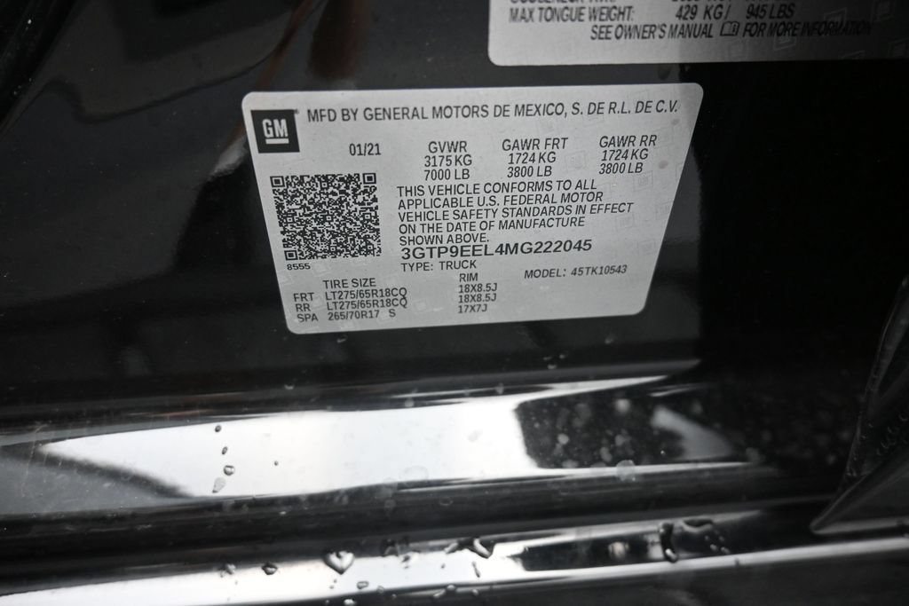 Used 2021 GMC Sierra 1500 AT4 w/ AT4 Premium Package AWD/4WD image 19