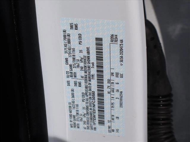 Certified 2022 Ford F150 Tremor w/ Equipment Group 401A Mid image 16