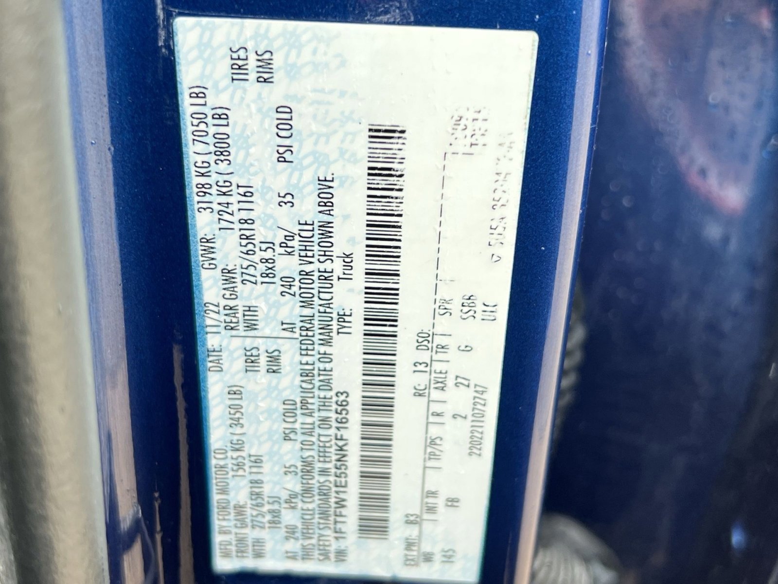 Certified 2022 Ford F150 XLT w/ Equipment Group 302A High image 27