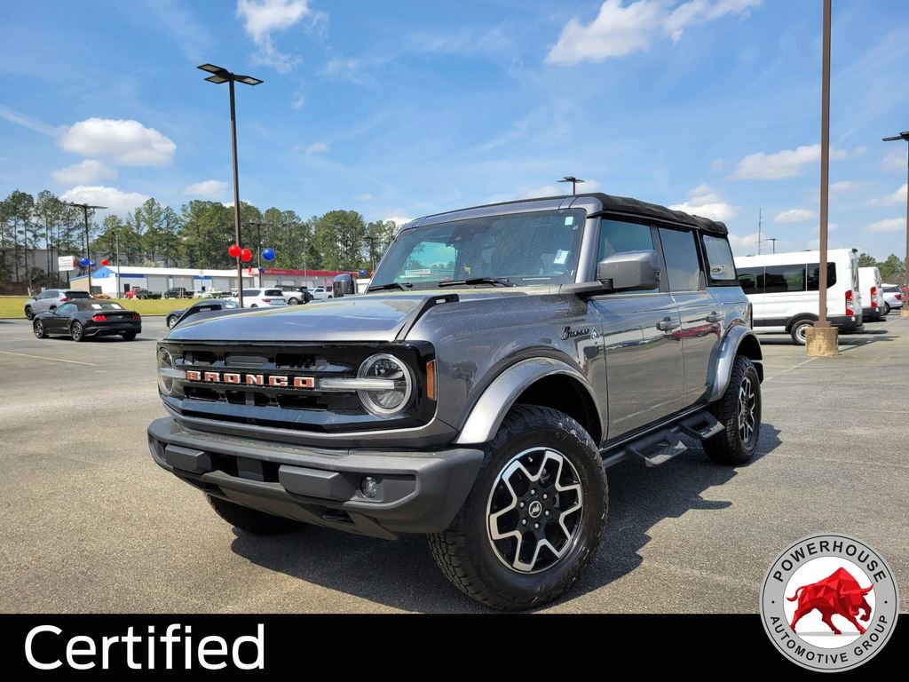 Certified 2022 Ford Bronco Outer Banks