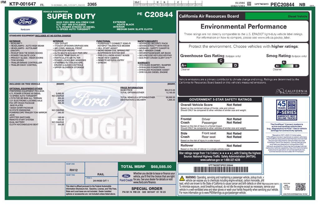 Certified 2023 Ford F250 XLT w/ FX4 Off-Road Package image 7