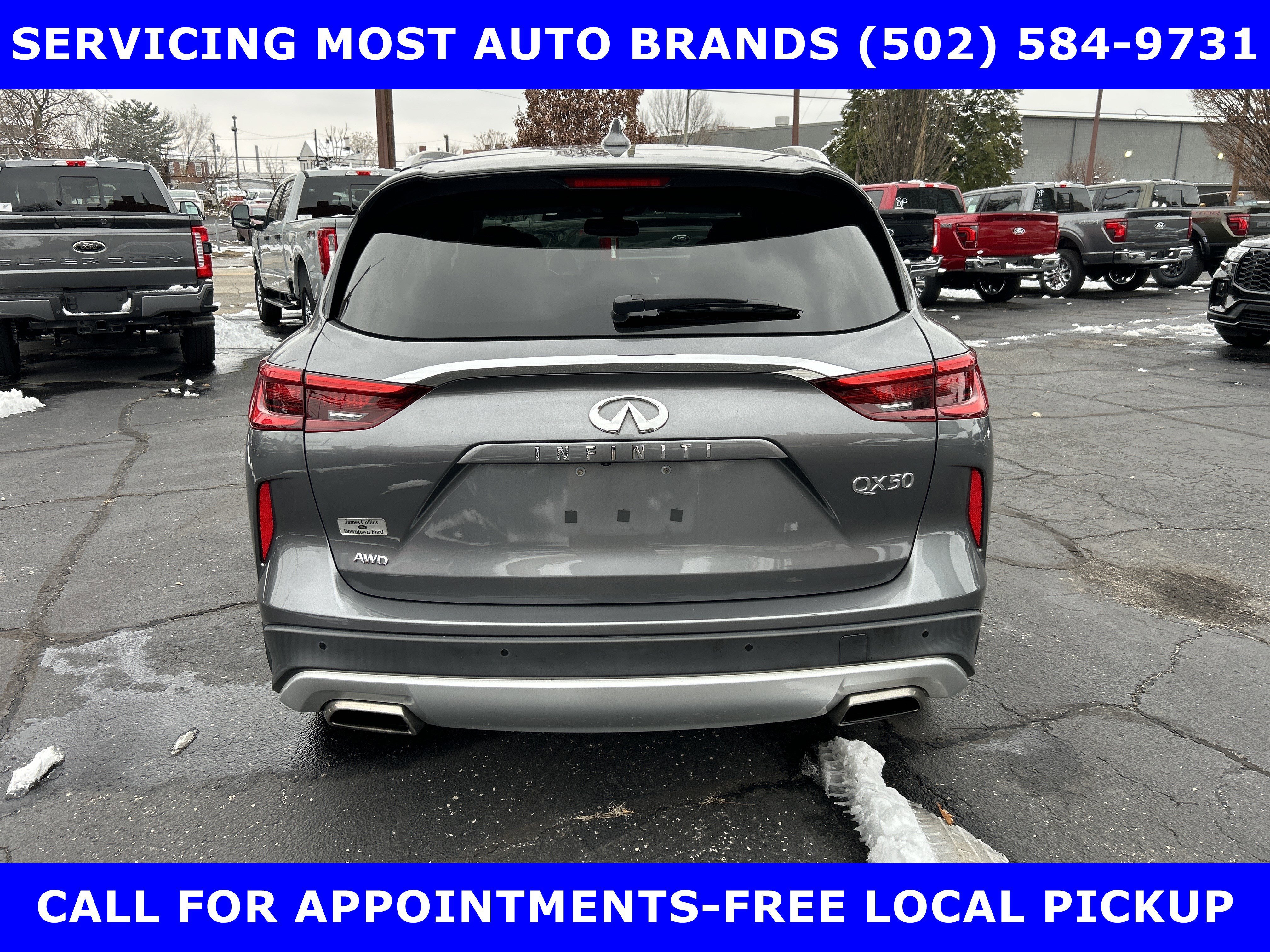 Used 2021 INFINITI QX50 Sensory image 4