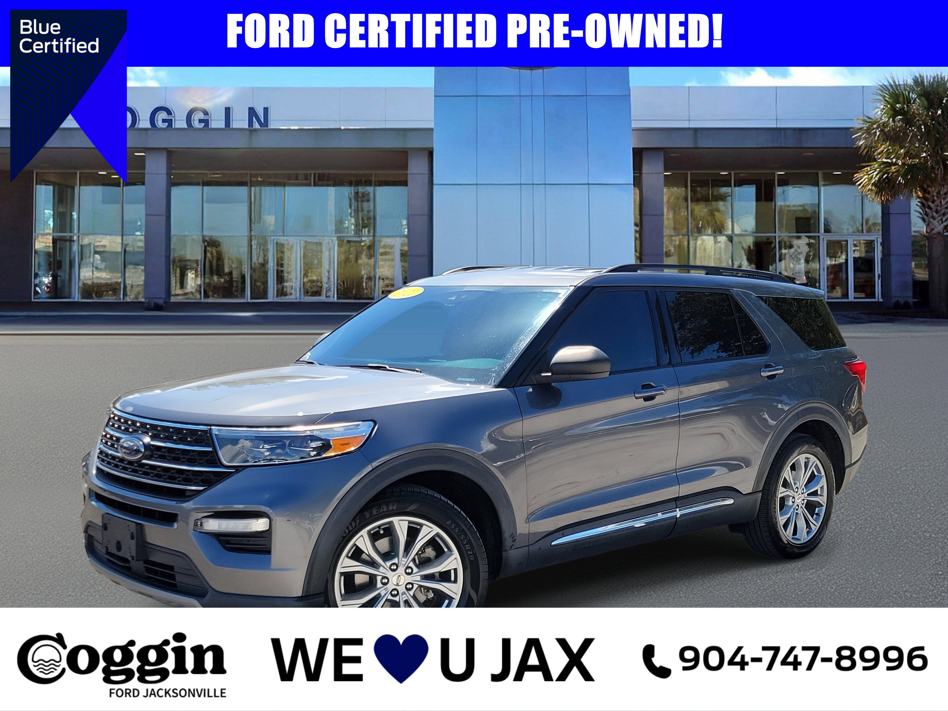 Certified 2021 Ford Explorer XLT w/ Equipment Group 202A