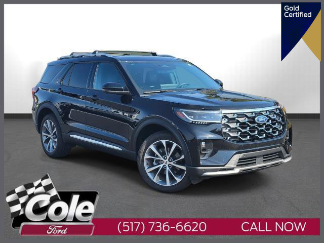 Certified 2025 Ford Explorer Platinum w/ Ultimate Package