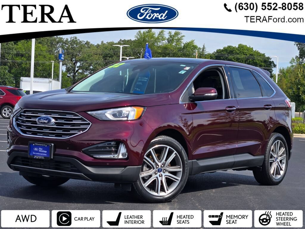 Certified 2022 Ford Edge Titanium