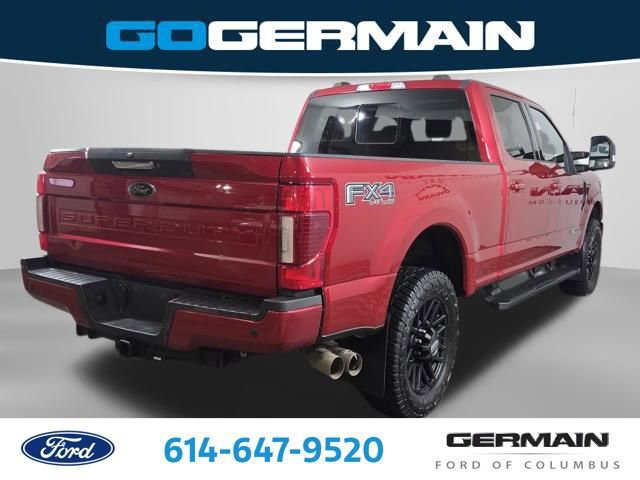 Certified 2022 Ford F250 Lariat w/ Black Appearance Pkg image 3