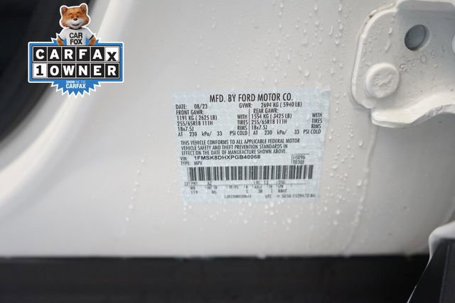 Certified 2023 Ford Explorer XLT image 27