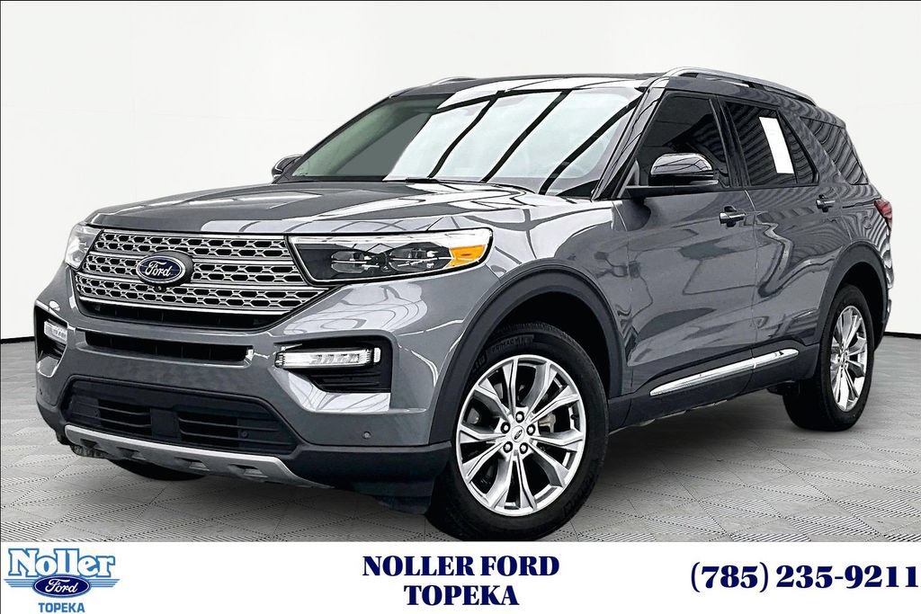 Certified 2023 Ford Explorer Limited w/ Limited Technology Package AWD/4WD image 1