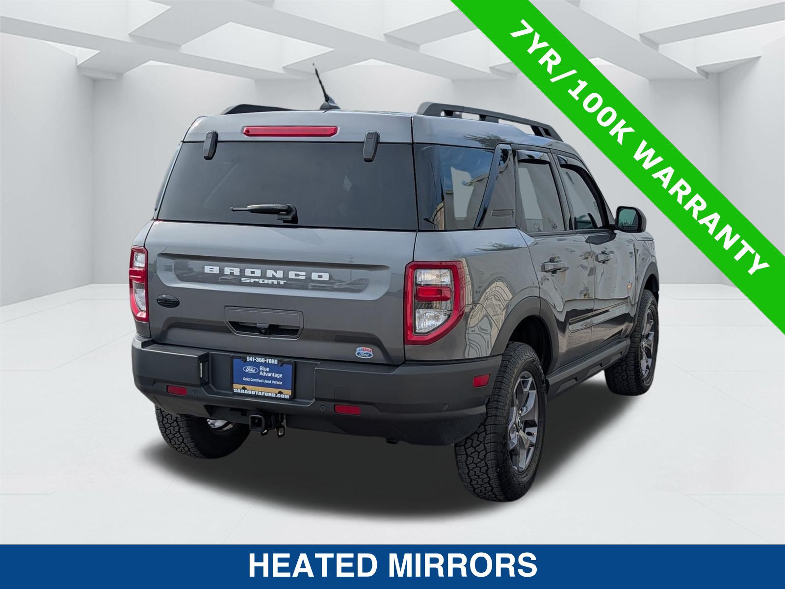 Certified 2022 Ford Bronco Sport Badlands w/ Premium Package AWD/4WD image 4