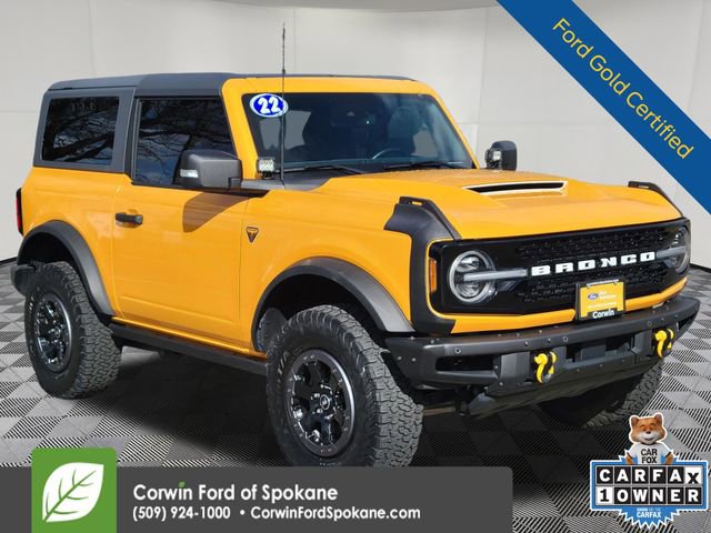 Certified 2022 Ford Bronco Badlands image 1