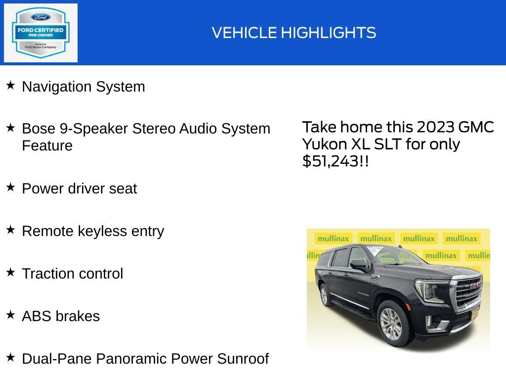 Used 2023 GMC Yukon XL SLT image 18