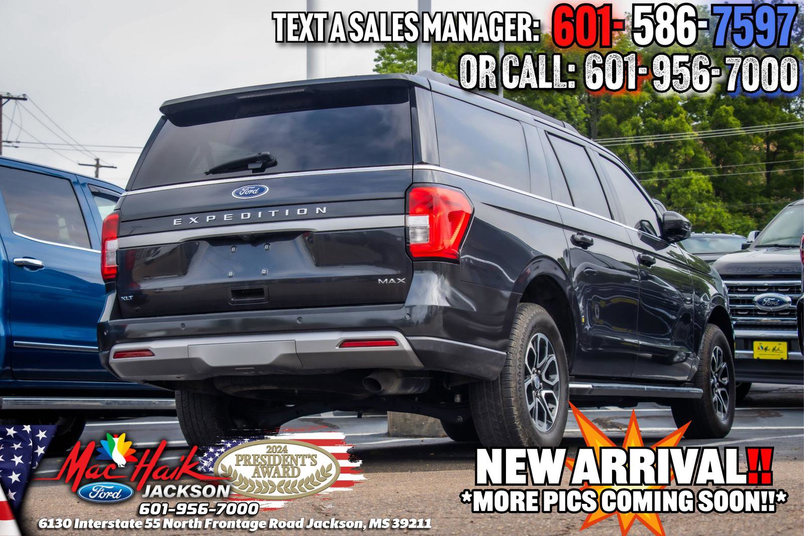 Certified 2023 Ford Expedition Max XLT AWD/4WD image 1
