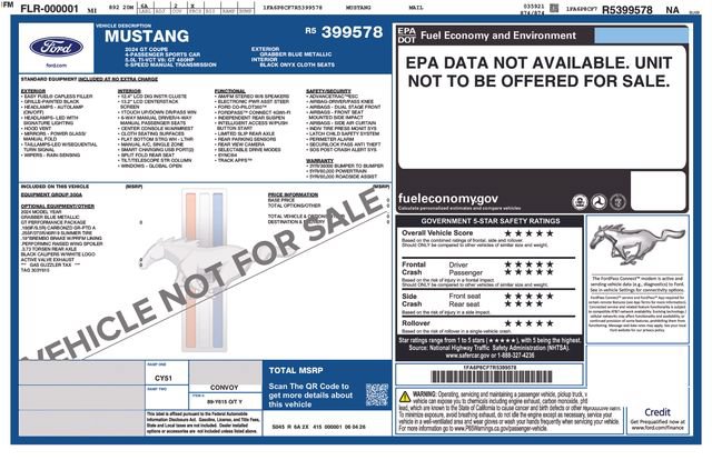 Certified 2024 Ford Mustang GT w/ GT Performance Package RWD image 11