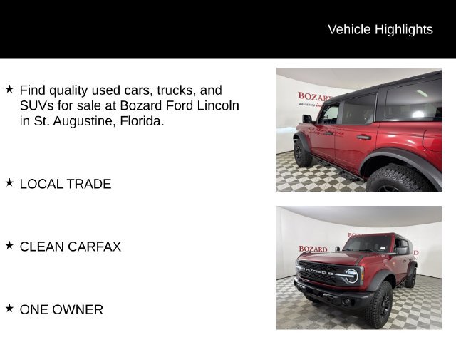 Certified 2026 Ford Bronco Badlands AWD/4WD image 2