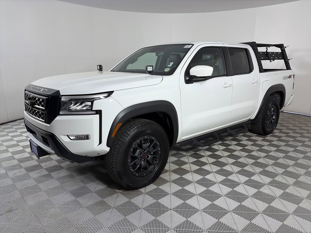 Used 2023 Nissan Frontier PRO-4X w/ Pro-4X Premium Package AWD/4WD video 3