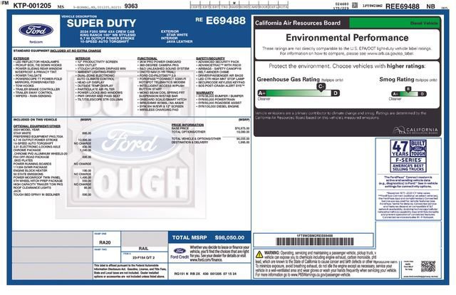 Certified 2024 Ford F250 King Ranch w/ Chrome Package image 9