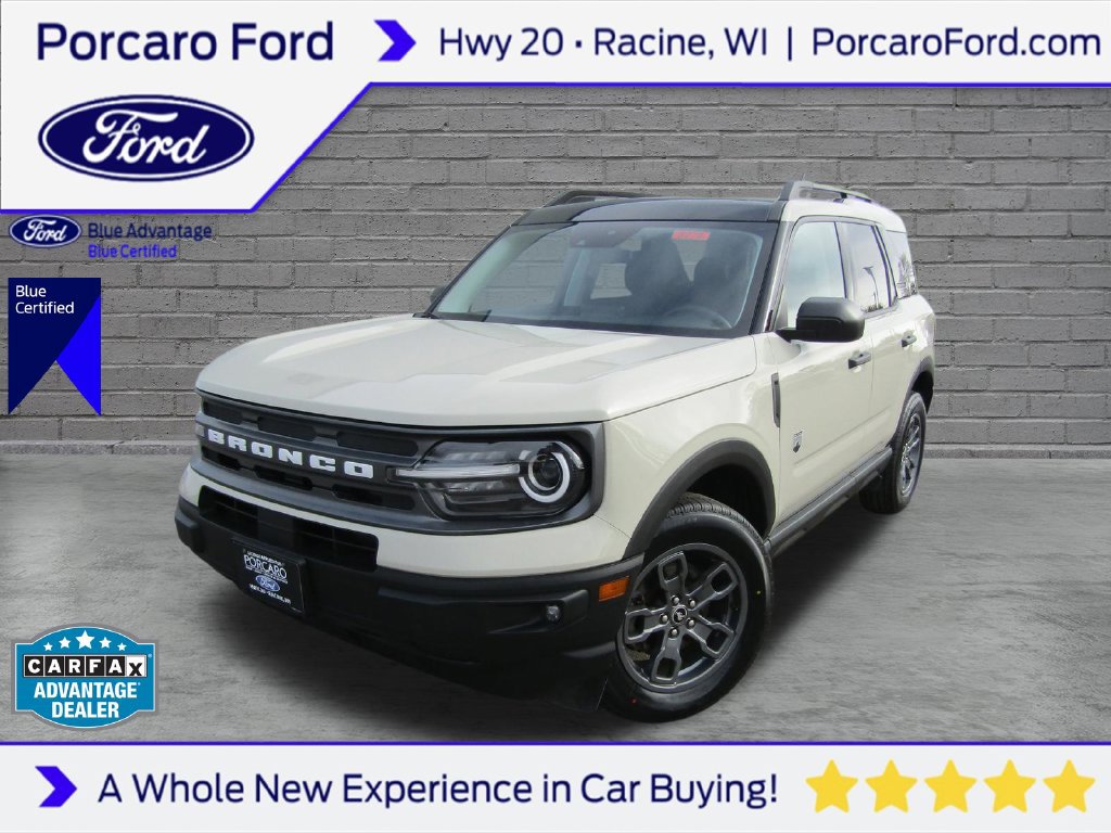 Certified 2024 Ford Bronco Sport Big Bend w/ Convenience Package AWD/4WD 360° Tour