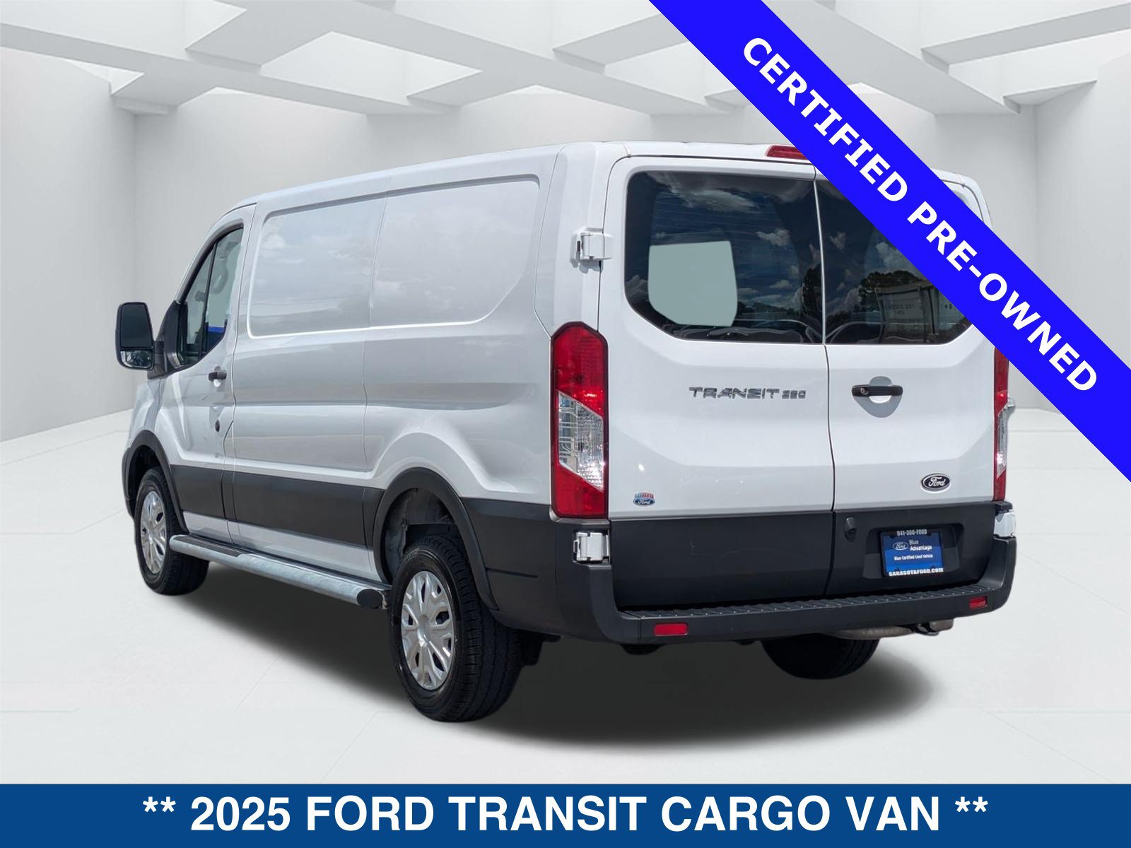 Certified 2025 Ford Transit 250 Low Roof w/ Exterior Upgrade Package RWD image 7