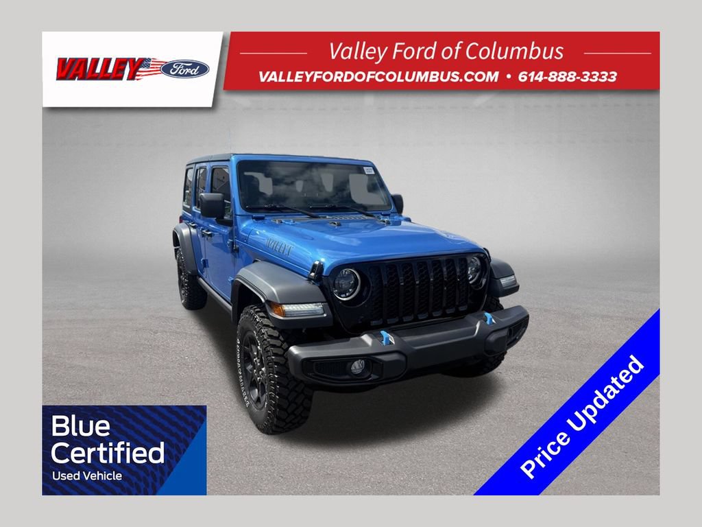 Used 2023 Jeep Wrangler Unlimited w/ Cold Weather Group AWD/4WD image 1