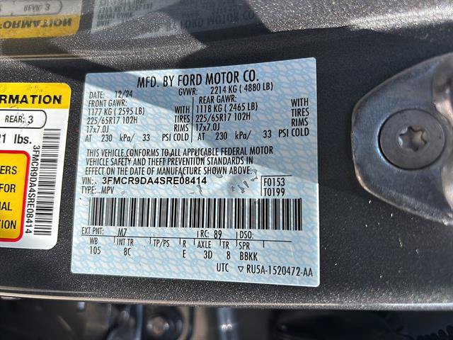Certified 2025 Ford Bronco Sport Badlands AWD/4WD image 21