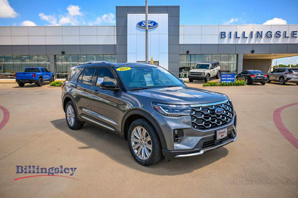Certified 2025 Ford Explorer Platinum w/ LUX Leather Package