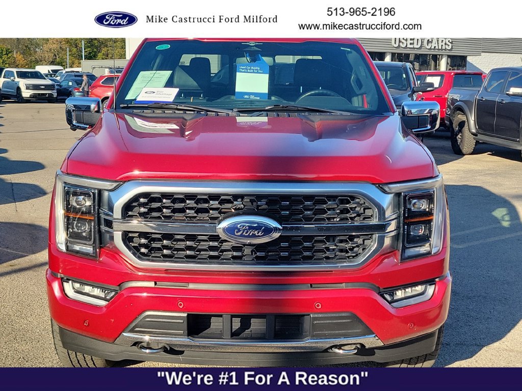 Certified 2023 Ford F150 Platinum w/ Equipment Group 701A High AWD/4WD image 8