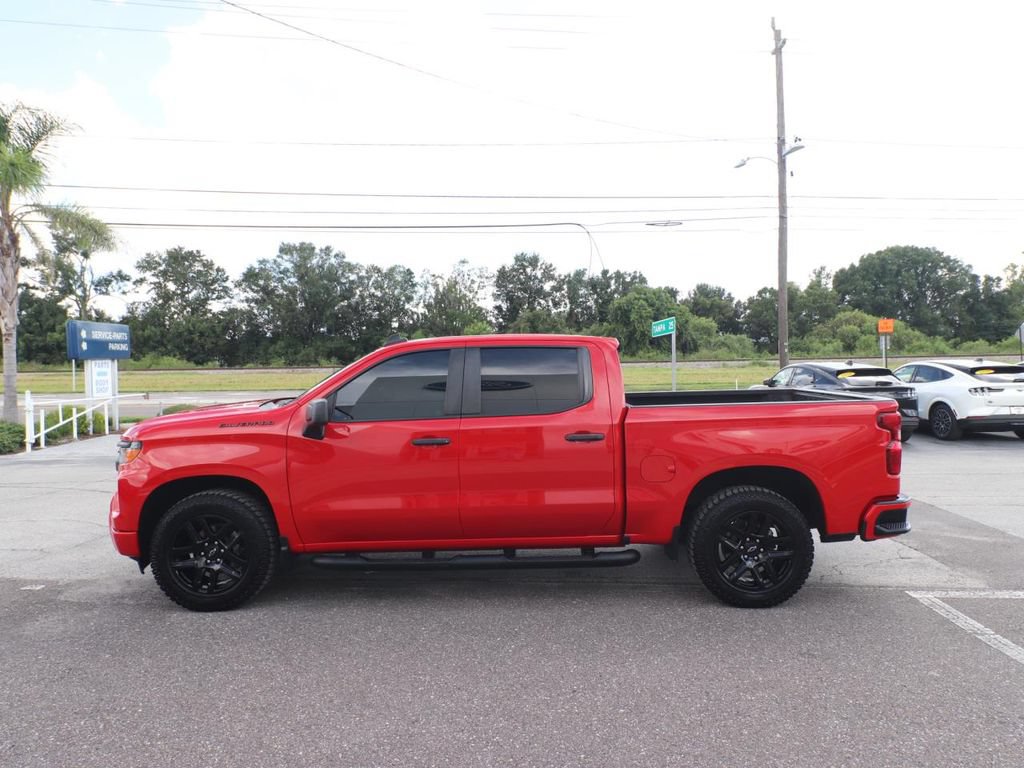Used 2024 Chevrolet Silverado 1500 Custom w/ Turbomax Blackout Package RWD image 8