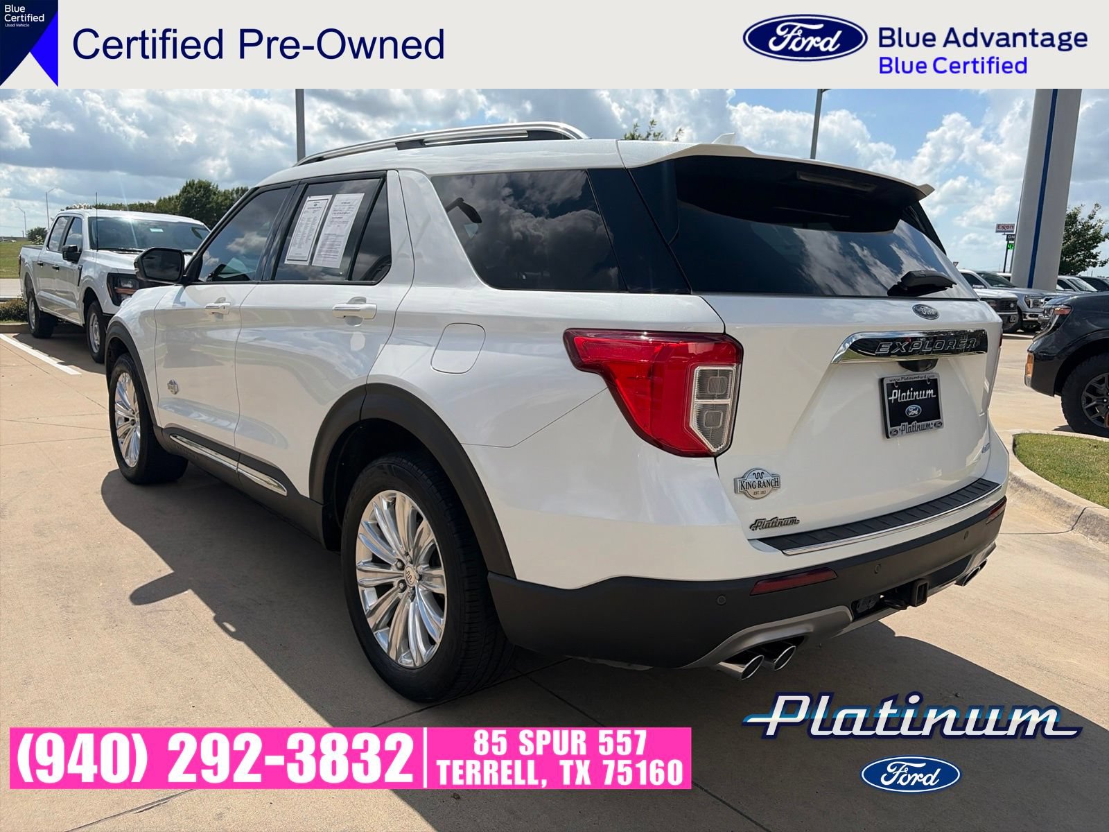 Certified 2022 Ford Explorer King Ranch w/ Technology Package AWD/4WD image 3