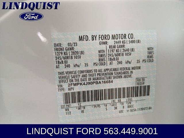 Certified 2023 Ford Edge SEL w/ Convenience Package AWD/4WD image 20