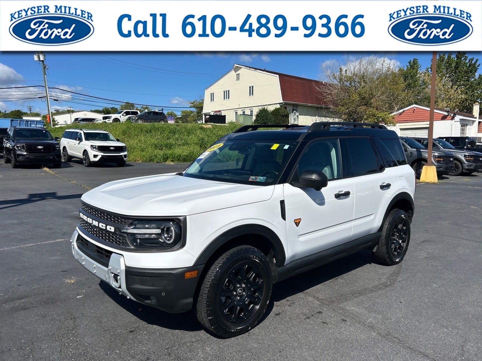 Certified 2025 Ford Bronco Sport Badlands w/ Badlands Tech Package