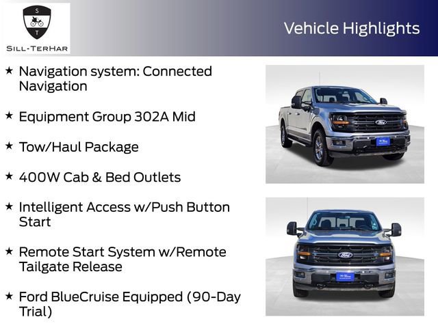 Certified 2024 Ford F150 XLT w/ Equipment Group 302A MID AWD/4WD image 10
