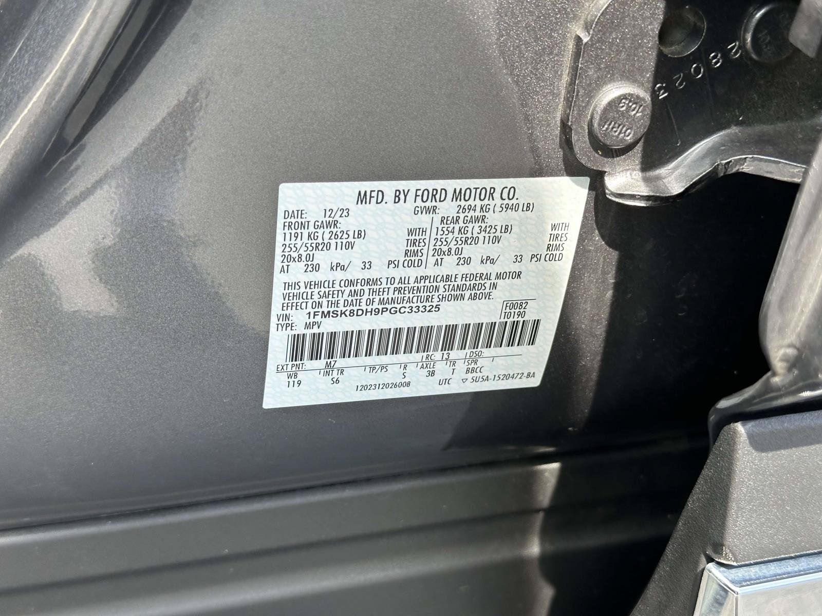 Certified 2023 Ford Explorer XLT w/ Equipment Group 202A AWD/4WD image 15