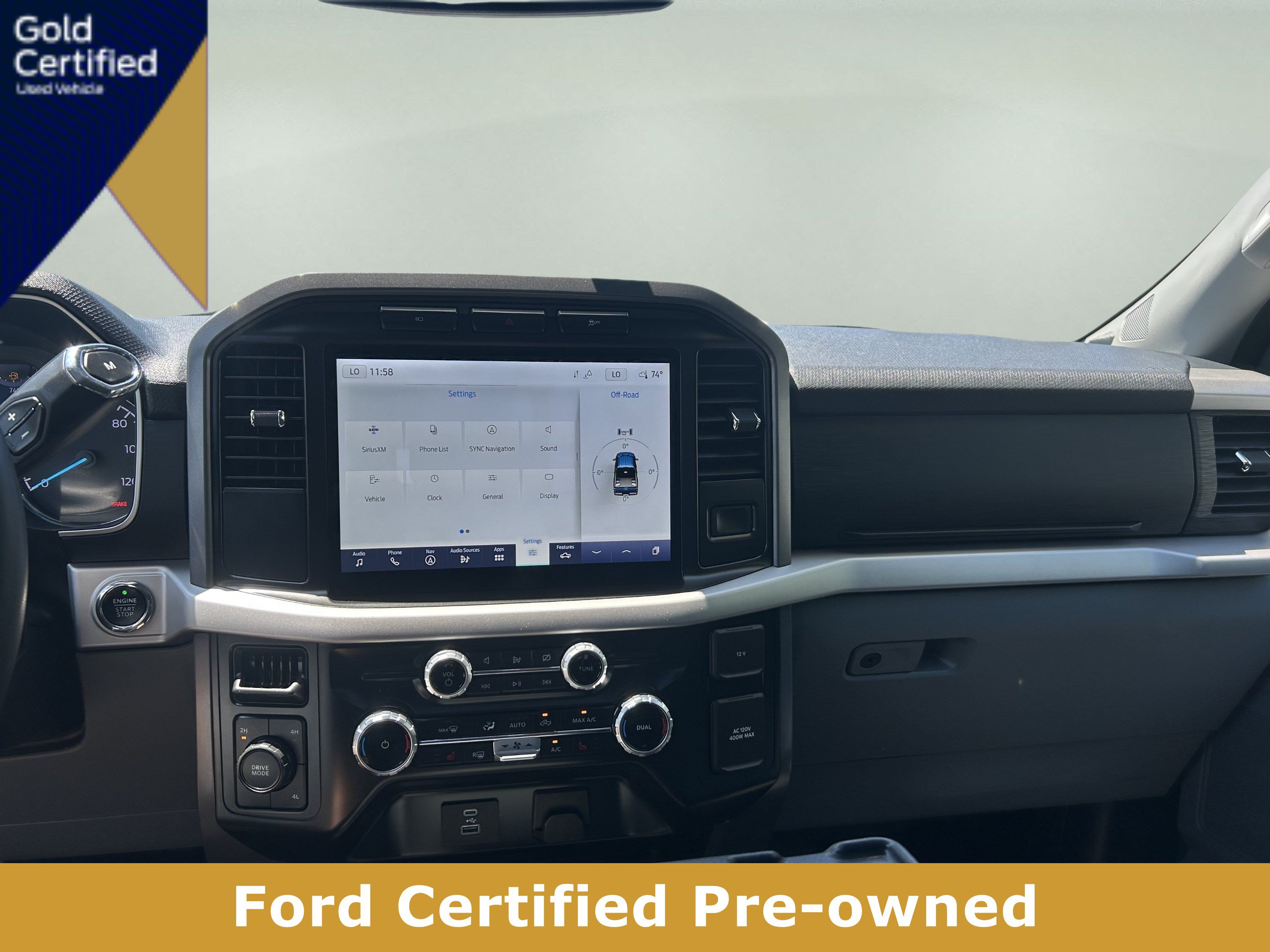 Certified 2023 Ford F150 XLT w/ Equipment Group 302A High AWD/4WD image 14