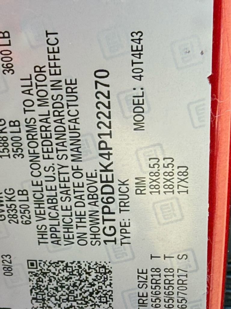 Used 2023 GMC Canyon AT4 w/ Canyon Safety Plus Package image 61